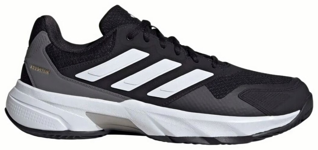 (EU) Кроссовки мужские Adidas Courtjam Control M Clay, ID7392, Черные (р. 40,6)