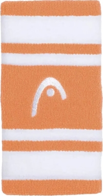 (EU) Удлиненный напульсник Head Striped, Белый/Оранжевый
