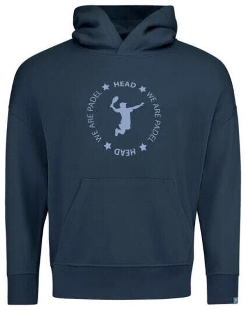 (EU) Толстовка мужская Head Padel, Синяя (2XL)