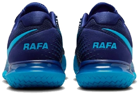 Кроссовки мужские Nike Air Zoom Vapor Cage 4 Rafa, Темно-синие/Голубые (р. 38)