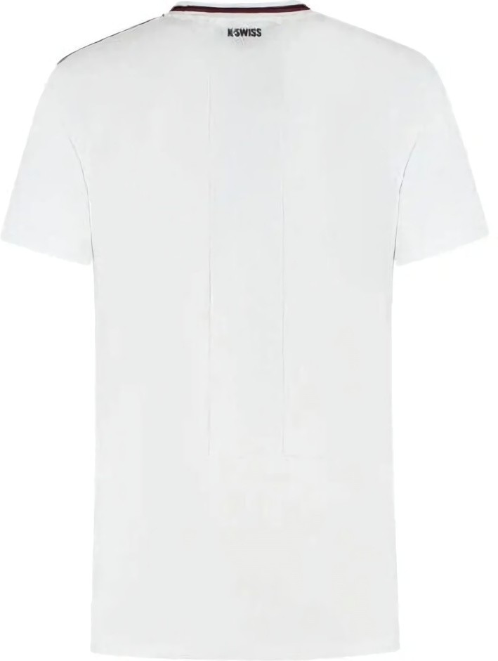 (EU) Футболка унисекс K-Swiss AY Hypercourt Mesh Crew, Белая (M)
