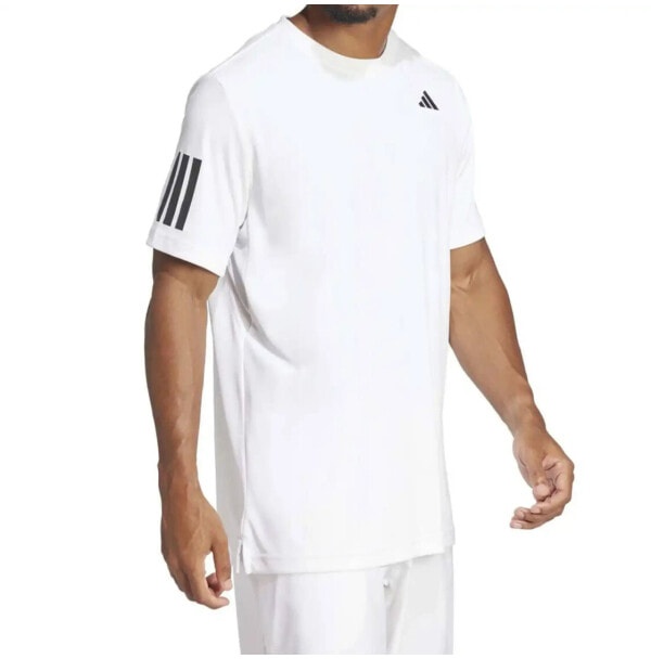 (EU) Футболка для мальчиков Adidas Club 3 Stripes KUE82, Белые (XL)