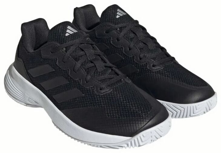 (EU) Кроссовки женские Adidas Gamecourt 2, ID1494, Черные (р. 36,6)