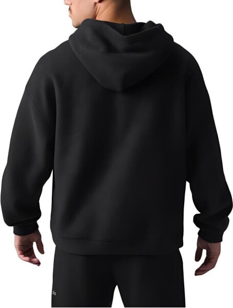 (CN) Худи мужское Alo Yoga Triumph Restore Sweatshirt, Чёрное (L)