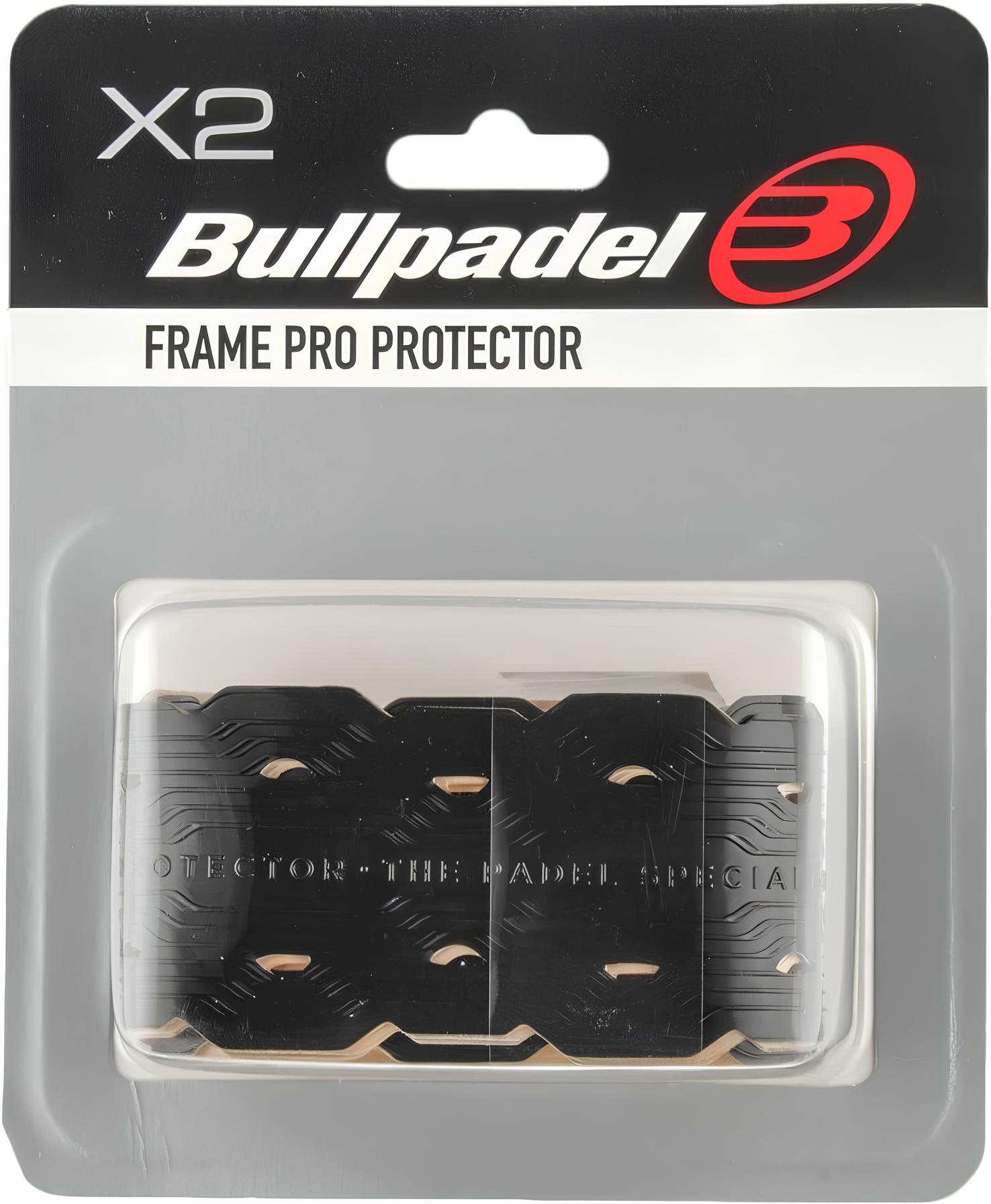 Защита обода Bullpadel PRO, Чёрная, 2 шт