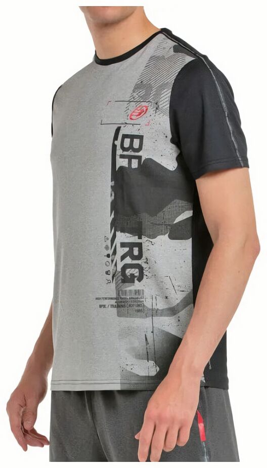 (EU) Футболка мужская Bullpadel Estre, Серая (S)