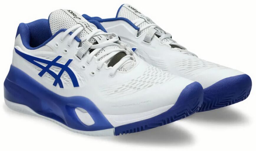 (EU) Кроссовки мужские Asics Gel-Resolution X, 1041A485 101, Бело-Синие (р. 43,5)