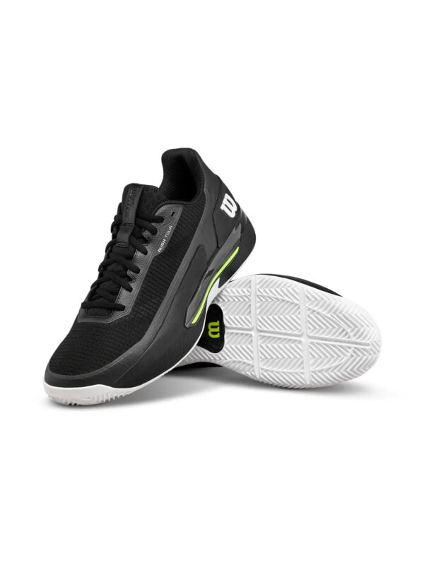 WILSON RUSH TOUR 5 CLAY BLACK/WHITE/YELLOW WRS337620