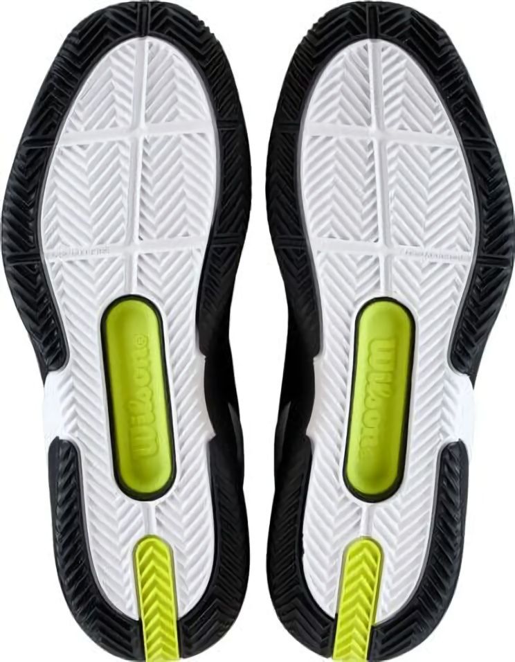 (EU) Кроссовки мужские Wilson Rush Pro 5 Clay Black Wrs338720, Чёрные (р. 46 2/3)