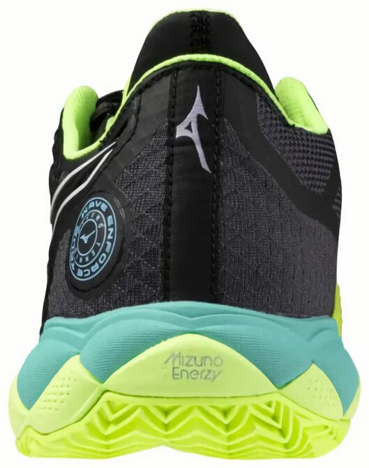 (EU) Кроссовки мужские Mizuno Wave Enforce Tour CC, 61GC2304 46, Чёрно-зелёные (р. 40)