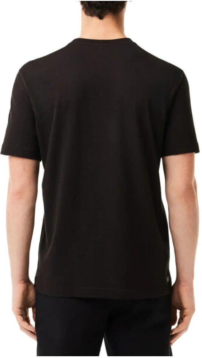 (EU) Футболка мужская Lacoste Core Performance TH7618, Чёрная (XS)