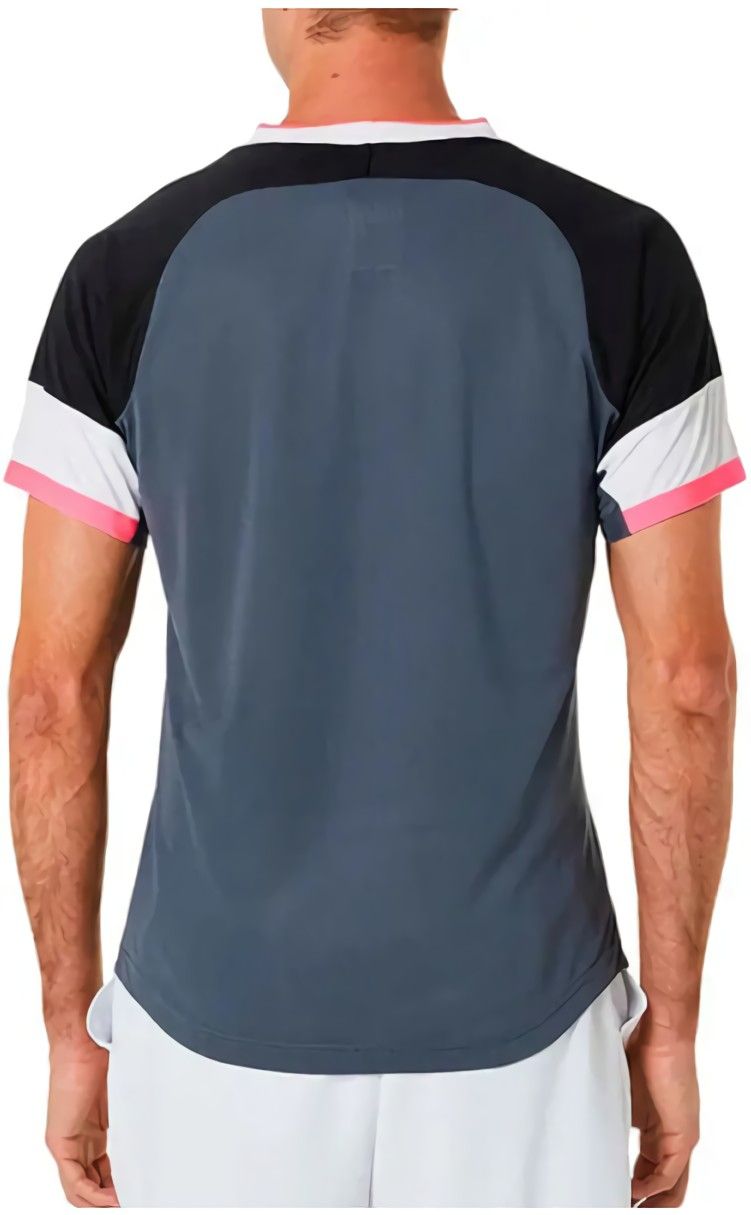 (EU) Футболка мужская Asics Match SS Top 2041A244, Чёрная (M)