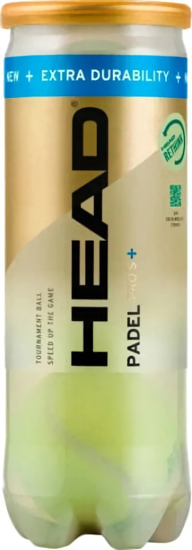(EU) Мячи для падел тенниса Head Padel Pro S+ 540303 (3 шт)