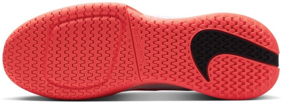 Кроссовки женские Nike Vapor Pro 3 Hard Court Premium, Белые/Чёрные/Оранжевые, для твёрдых кортов, с амортизацией Air Zoom (р. 38)