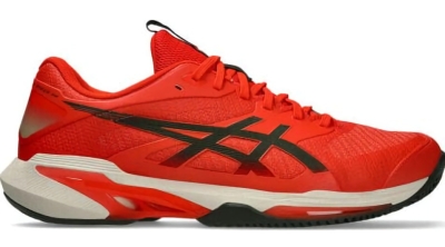 (EU) Кроссовки мужские Asics Solution Speed Ff 4 Clay Red 1041A533, Красные (р. 46)
