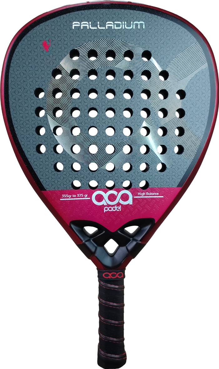 Ракетка для падел тенниса Aca Padel Palladium Red 2026
