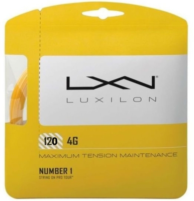 Струна для тенниса Luxilon 4G 1.20, Желтая (12 м)