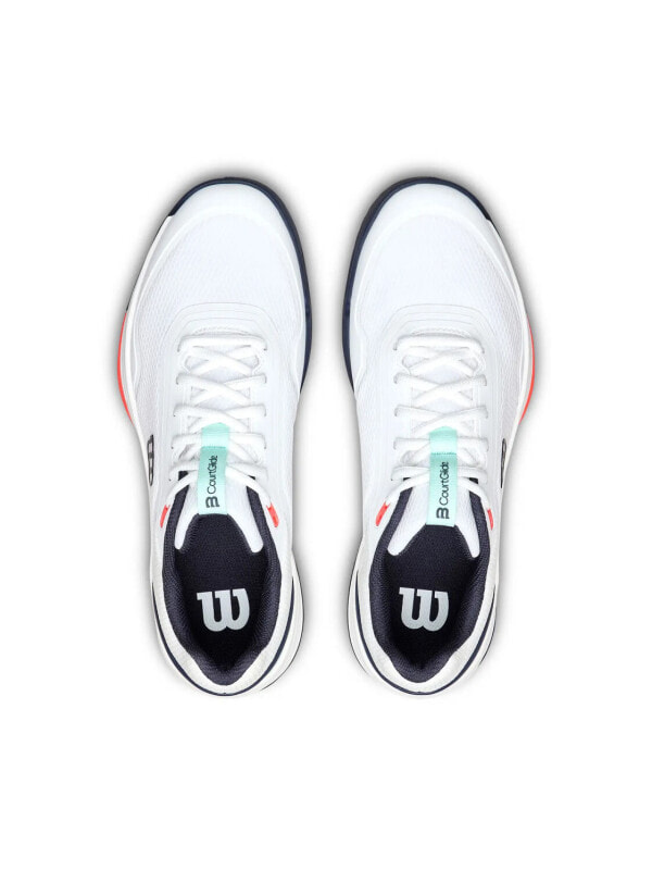 WILSON COURTGLIDE PADEL WHITE/BLUE