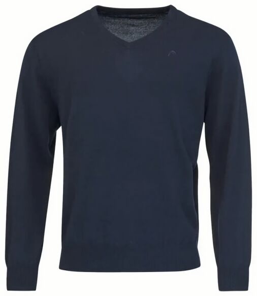 (EU) Свитер мужской Head с v-вырезом, Синий (XL)