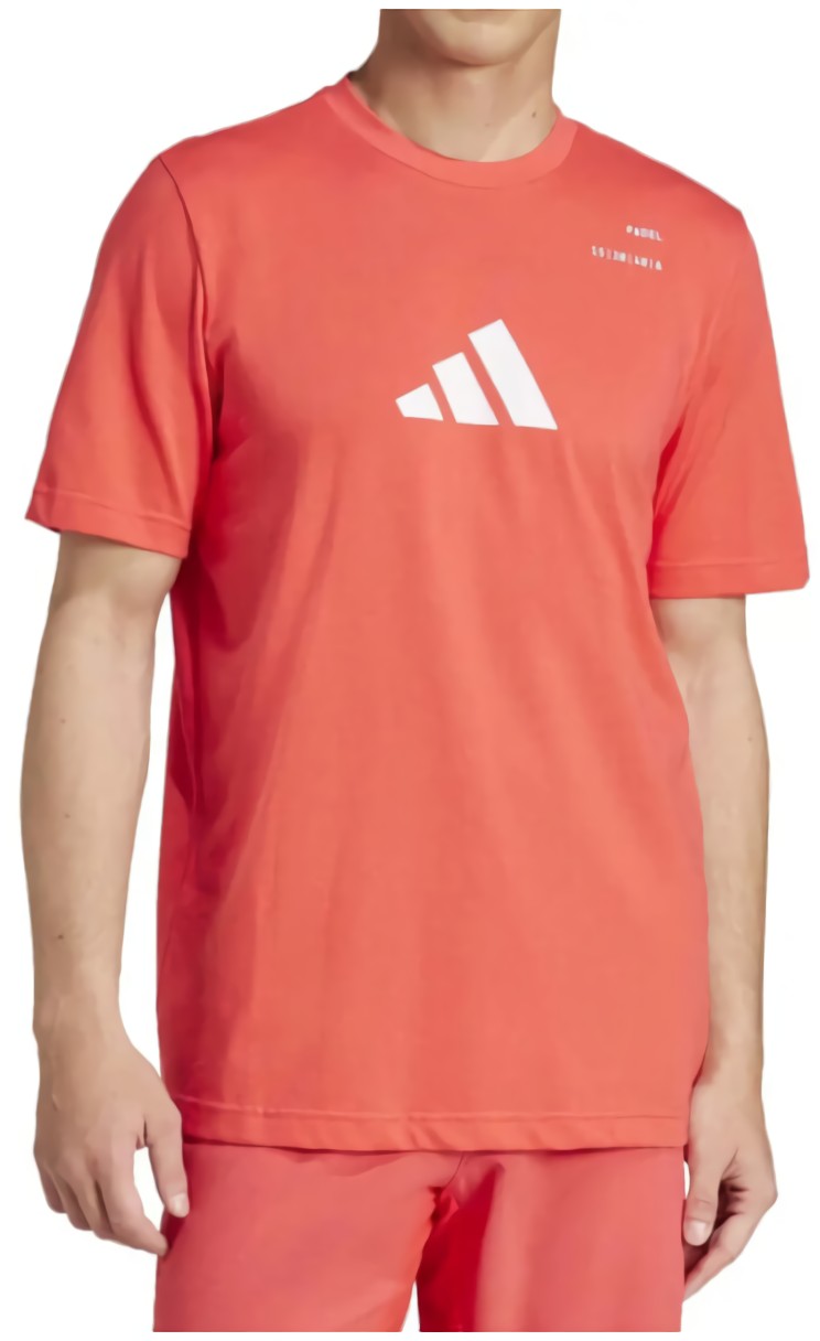 (EU) Футболка для мальчиков Adidas T-SHIRT Adidas PADEL, Оранжевая (XS)