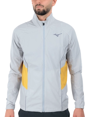 Куртка мужская Mizuno Frontier Shadow Jacket M, Серая (L)