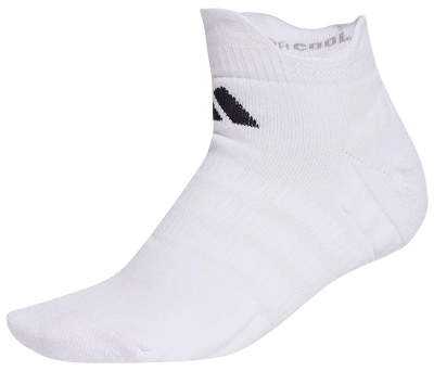 Носки мужские средние Adidas Low Sock, Белые/Черные (р.43-45)