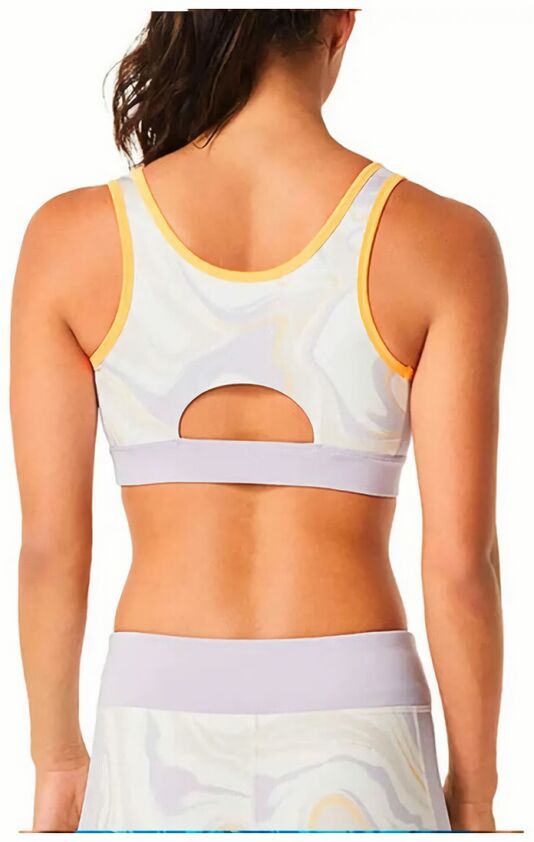 (EU) Бра женский Asics с графическим принтом 2042A269, Белый (S)