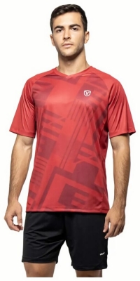 (EU) Майка мужская Vairo Club, Красная (M)