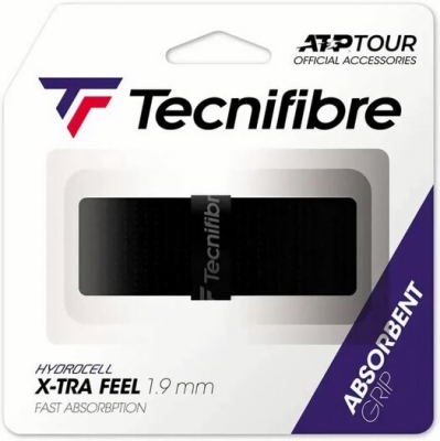 (EU) Грип для ракетки Tecnifibre 1,9 мм, Черный