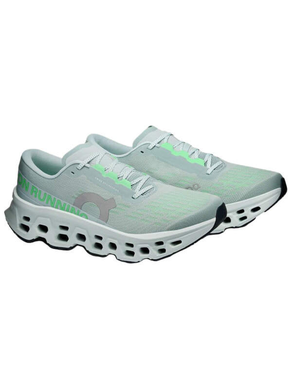 On Cloudmonster 3 Running Shoes Men's Stream Blue | Snow Dusty Blue