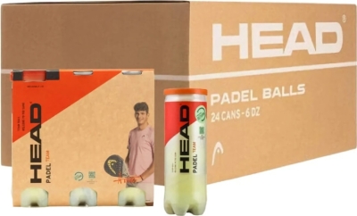 (EU) Мячи для падел тенниса Head Padel 575651, 8 банок (3 шт в банке)