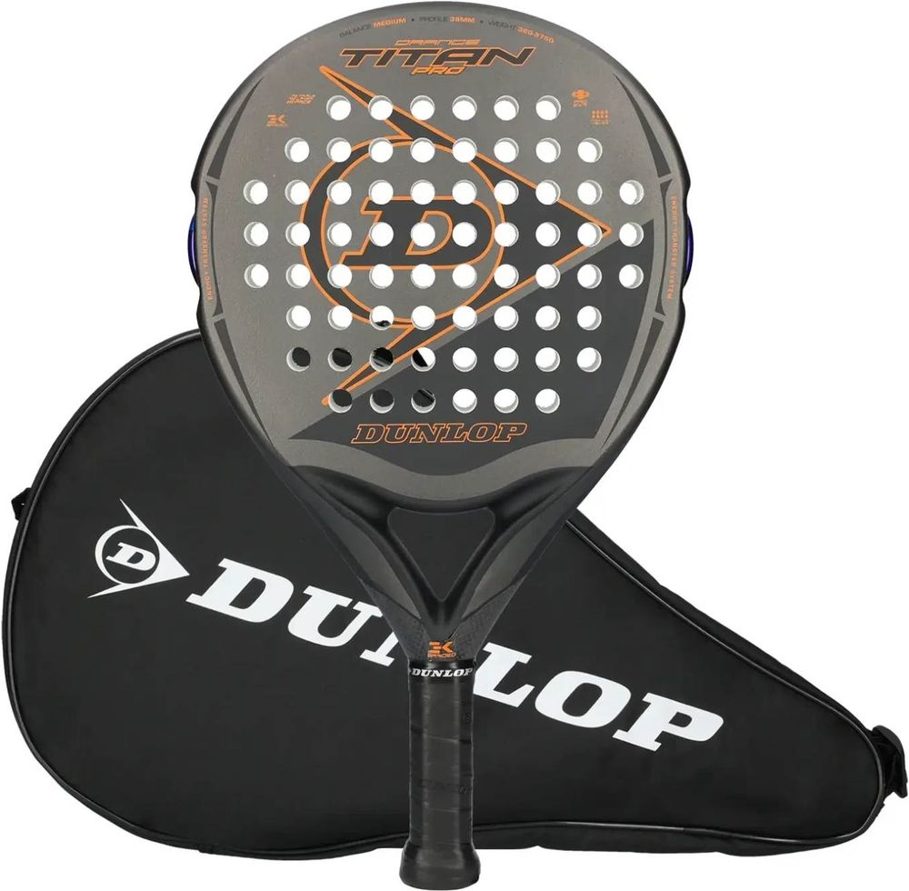 (EU) Ракетка для падел тенниса Dunlop Titan Pro Orange 2024