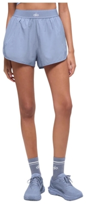 (CN) Шорты женские Alo Yoga Match Point, Голубые (XS)