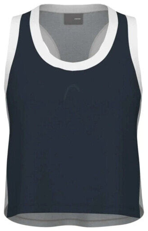 (EU) Топ женский Head Play Crop Top, Синий (XL)