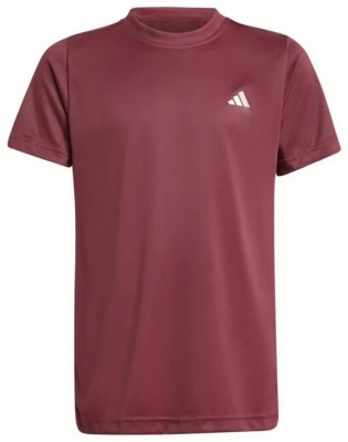 (EU) Футболка детская Adidas B Club KQJ42, Красная (рост 176 см)