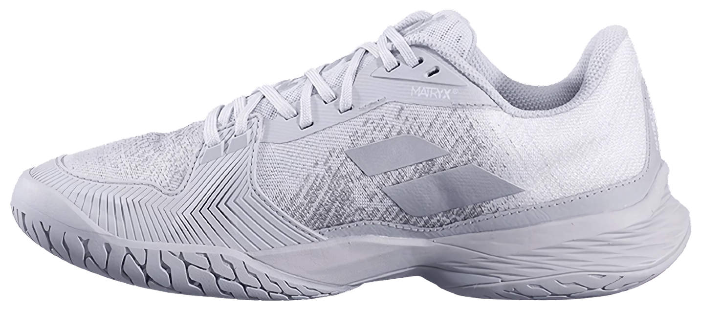 Кроссовки женские Babolat Jet Mach III All Court W, Белые/Серые (р. EUR 38)