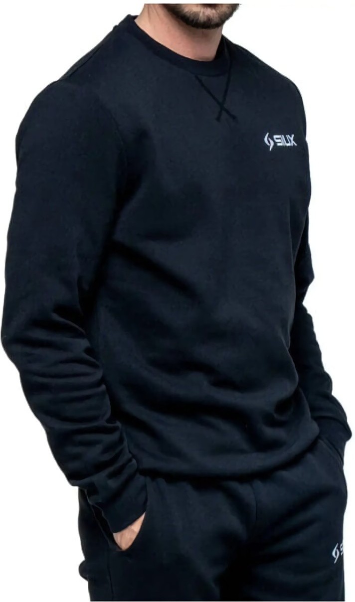 (EU) Свитшот унисекс Siux Basic 26, Чёрный (XL)