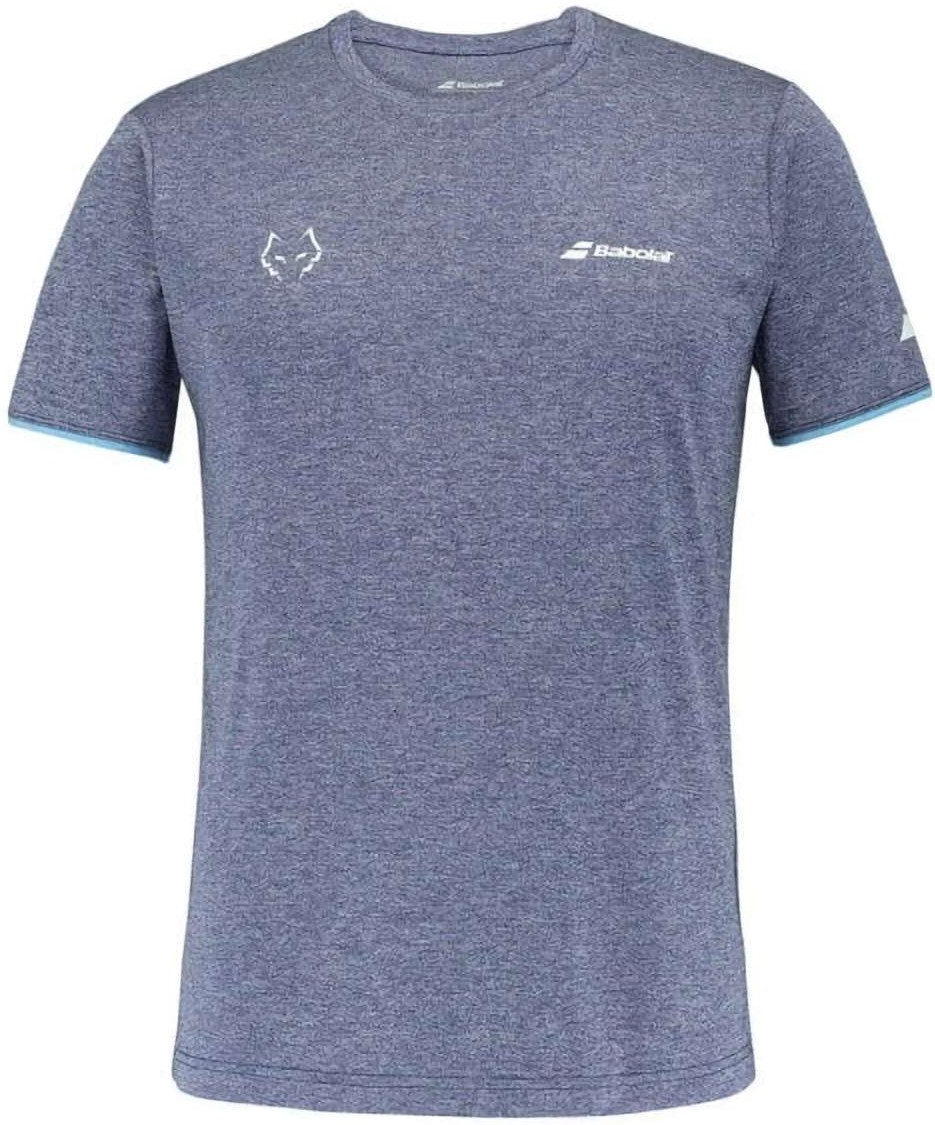 (EU) Футболка мужская Babolat Juan Lebrón, Синяя (XL)