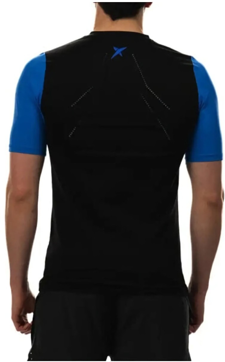 (EU) Футболка мужская Drop Shot Aker, Чёрная (XL)
