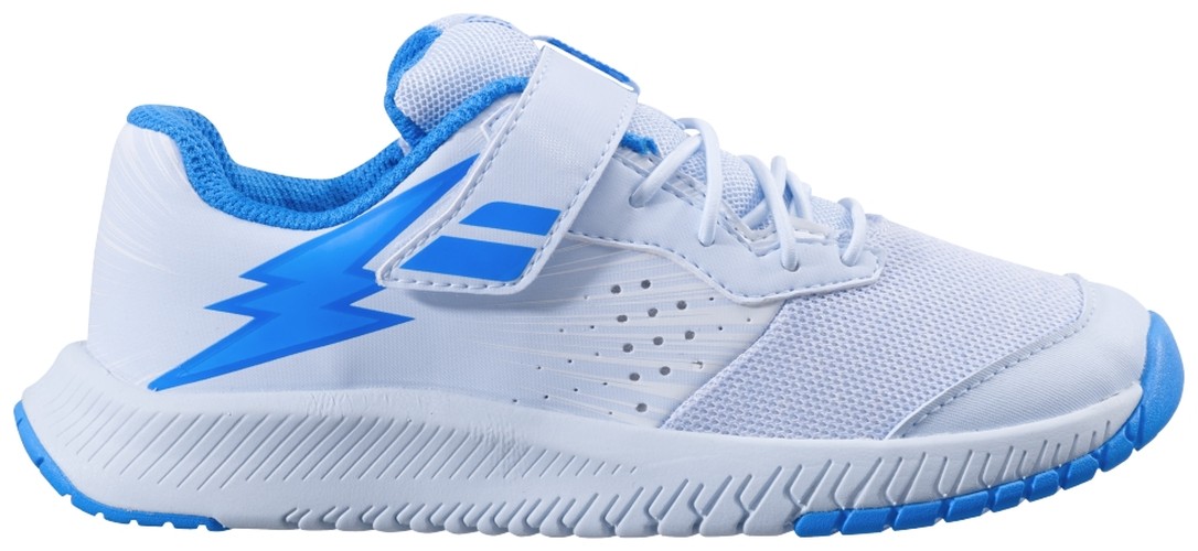 Кроссовки детские Babolat Pulsion All Court Kid, Чёрные/Красные (р. 34)