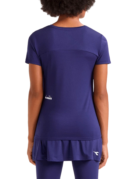 Футболка женская Diadora L. SS T-Shirt W, Голубой Нью-Йорк (XS)
