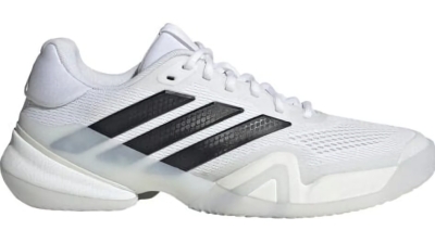 (EU) Кроссовки мужские Adidas Barricade 14 Clay White Jr1740, Белые (р. 49 1/3)
