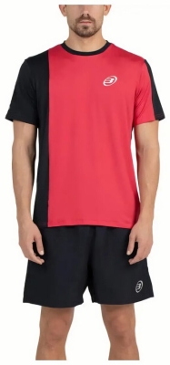(EU) Футболка мужская Bullpadel Palancos, Красная (2XL)