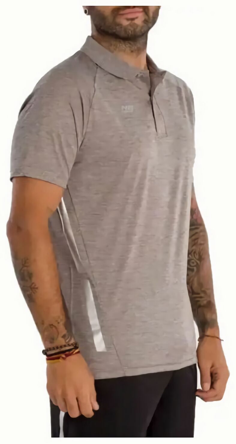 (EU) Поло мужское Enebe Strauss 40401, Серое (2XL)