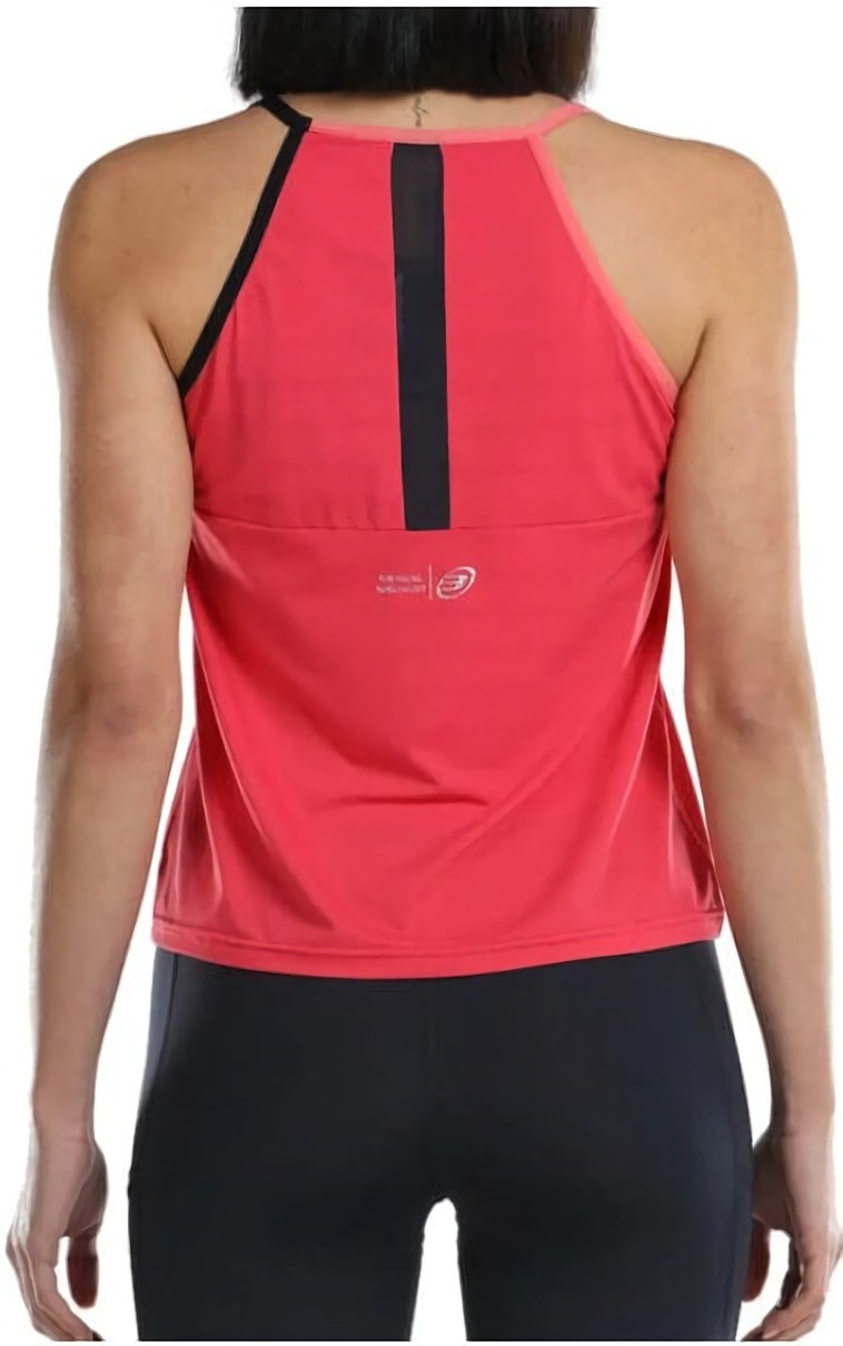 (EU) Майка женская Bullpadel Uncia, Розовая (XL)