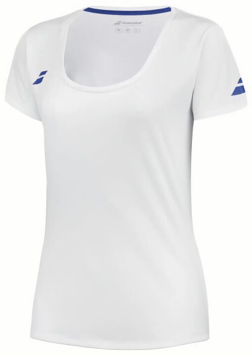 (EU) Топ женский Babolat Play CS 3WP2011 без рукавов, Белая (2XL)