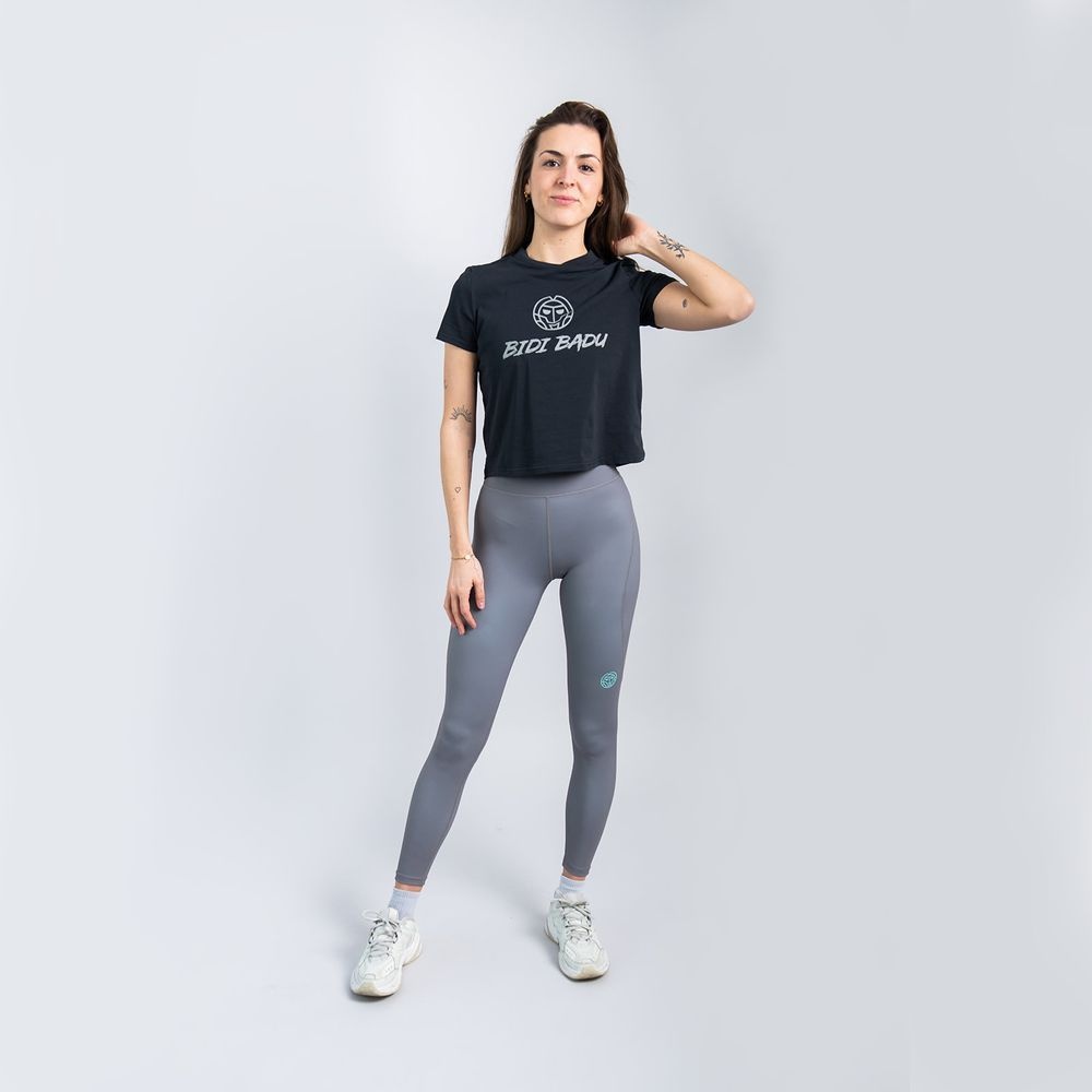 Футболка женская Bidi Badu Rotatores Move, Чёрная (XS)
