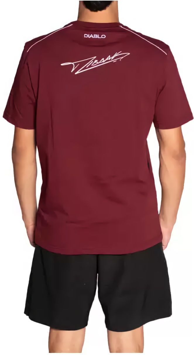 (EU) Футболка мужская Siux Diablo Tino Cotton, Красная (M)