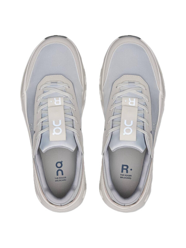 On The Roger Wildcard Tennis Shoes Men's Low Top Light Gray