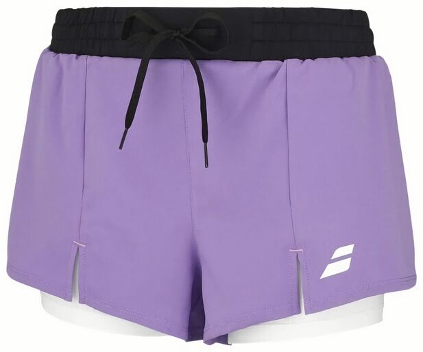 (EU) Шорты женские Babolat, Фиолетовые (XL)